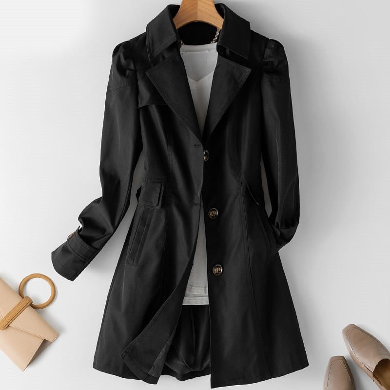 Amelina Elegant Trench Coat