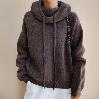 Helena Knitted Hoodie