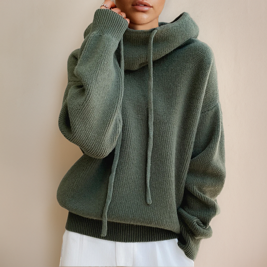 Helena Knitted Hoodie