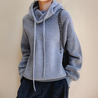 Helena Knitted Hoodie