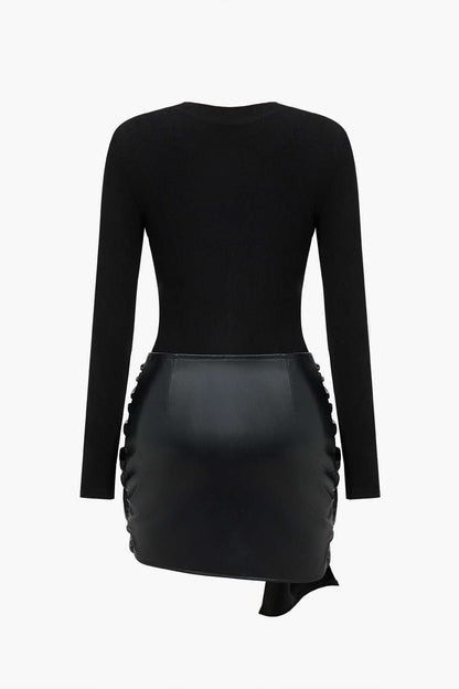Gunilla Patchwork Mini Dress