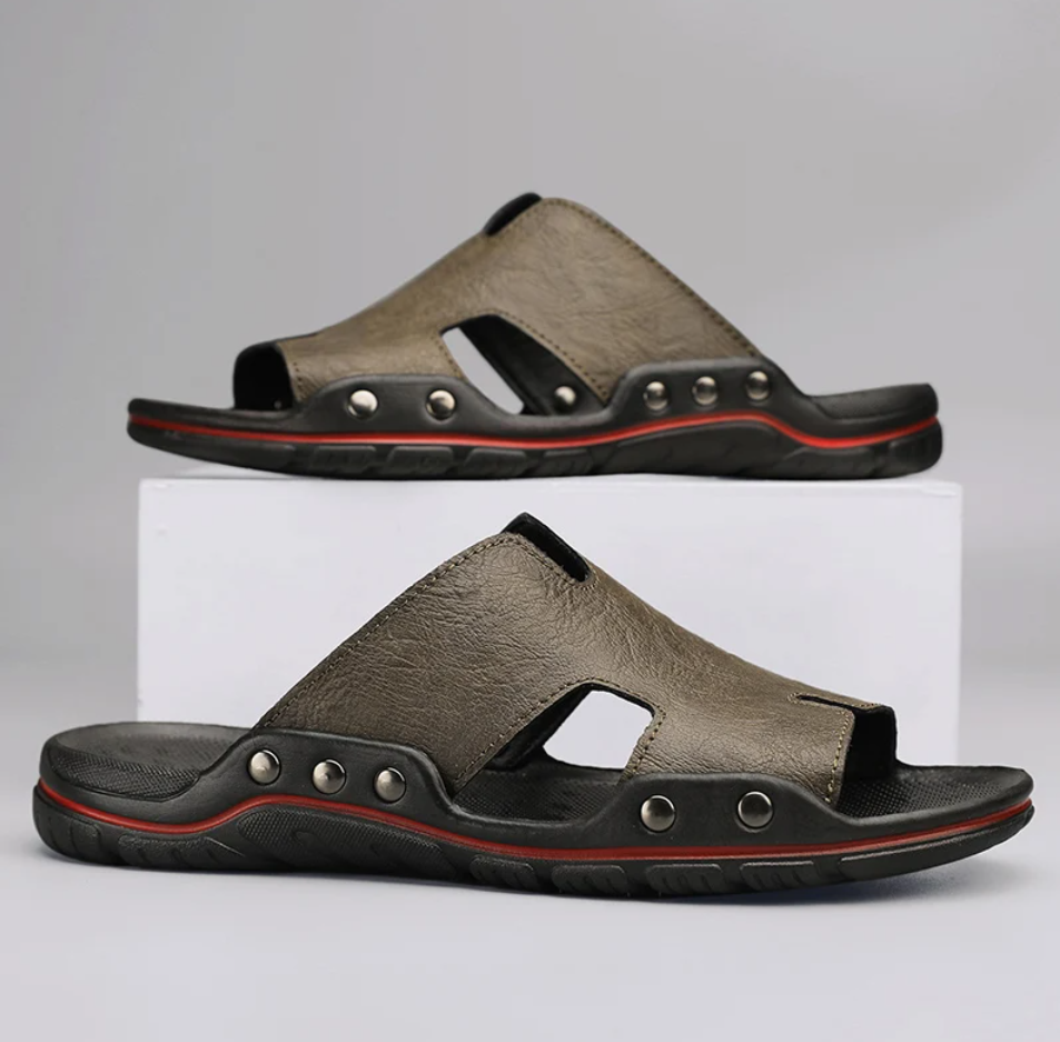 Zeus Leather Sandal