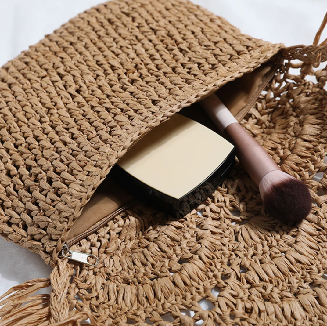 Boho Rattan Bag