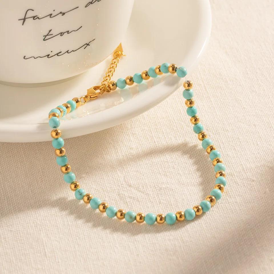 Zen Turquoise Anklet