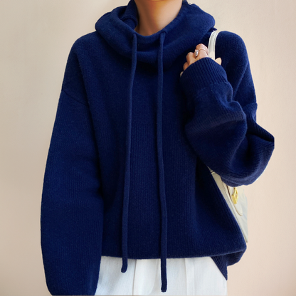 Helena Knitted Hoodie